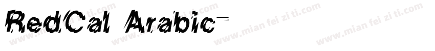 RedCal Arabic字体转换